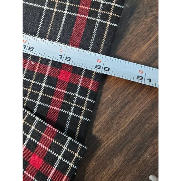 St. John Red Plaid Skort New With Tags size 16 Womens Skirt Golf - Picture 9 of 9